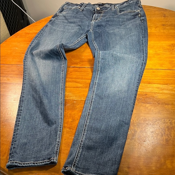 Silver Jeans Blue Girlfriend Jeans 34 W 29 L - Picture 5 of 8